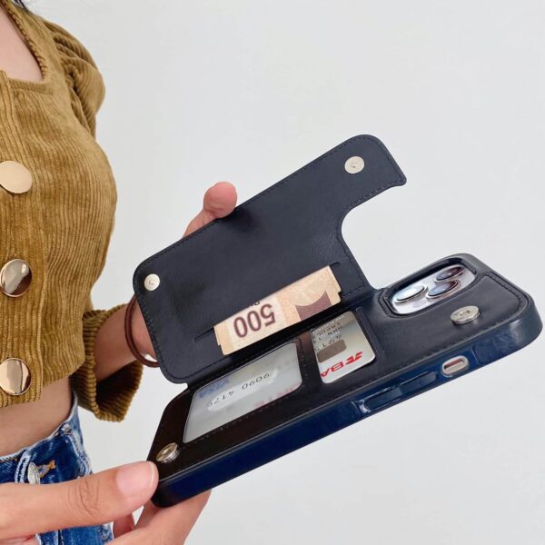 FUNDA WALLET IPHONE ESTRELLITAS