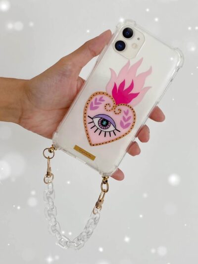 FUNDA CON CADENA