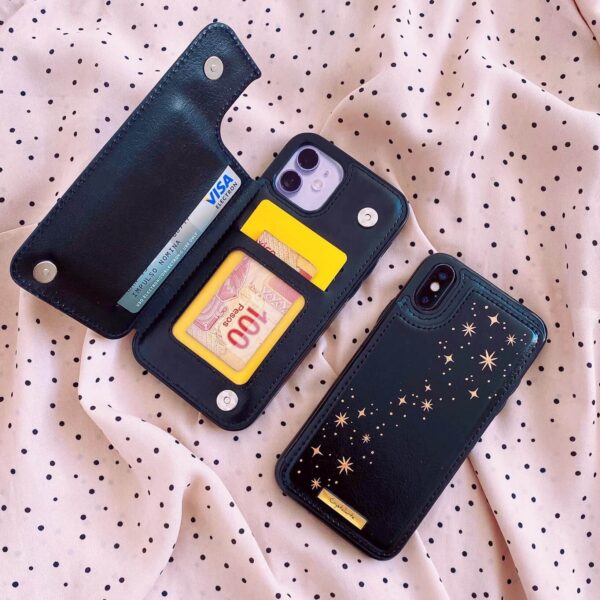 FUNDA WALLET ESTRELLITAS