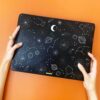 LAPTOP BAG BLACK COSMOS