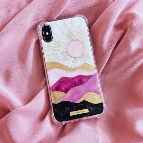 Funda acrílica iPhone diseño sabana