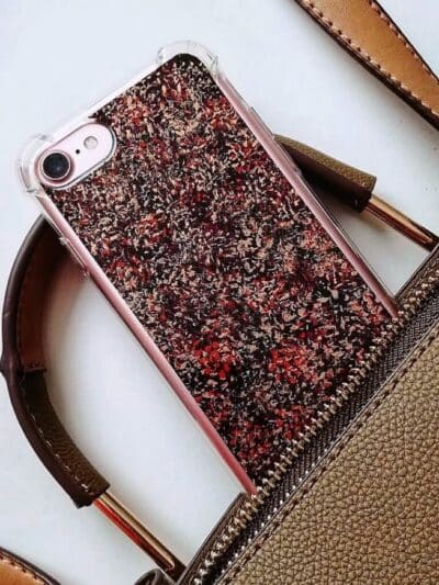 Funda acrílica iPhone diseño fireworks