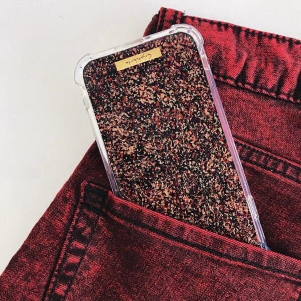 Funda acrílica iPhone diseño fireworks
