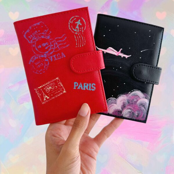 Porta Pasaporte personalizado