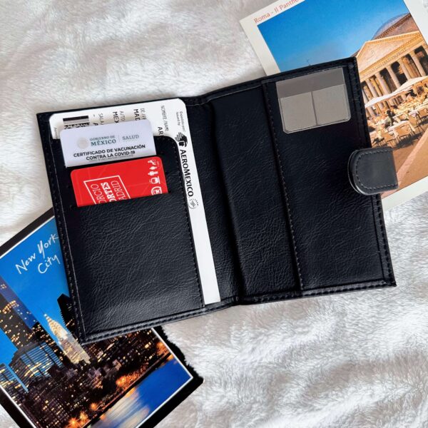 Porta Pasaporte personalizado